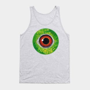 Amazon parrot eye Tank Top